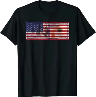 American Flag $100 Dollar Bill T-Shirt