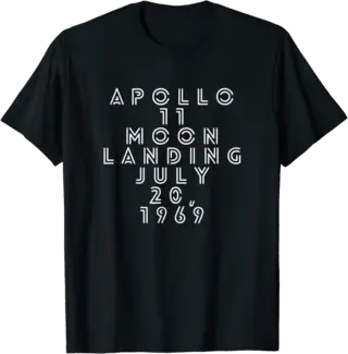 Apollo 11 Moon Landing July 20, 1969 T-Shirt