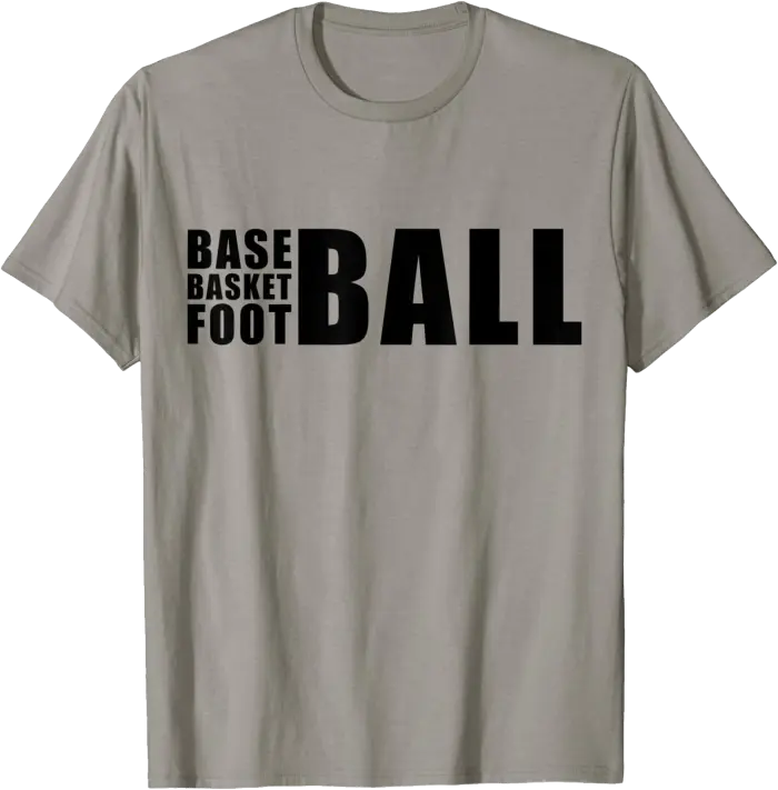 Baseball, Basketball, and Football T-Shirt