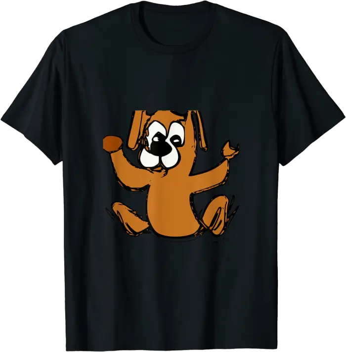 Brown Dancing Dog T-Shirt