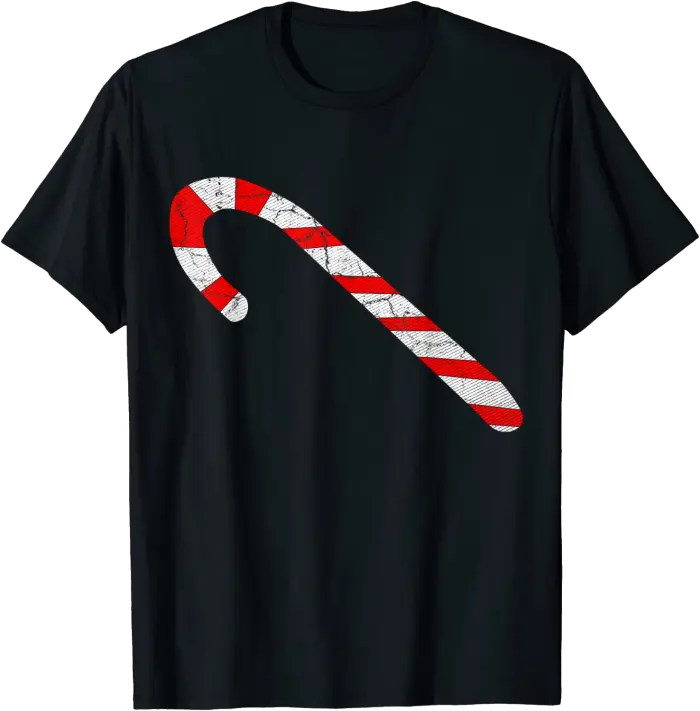 Candy Cane to Celebrate the Christmas Season T-Shirt