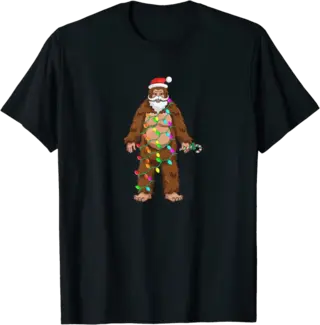Christmas Bigfoot T-Shirt