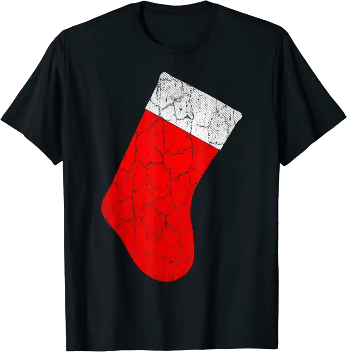 Christmas Holiday Stocking T-Shirt