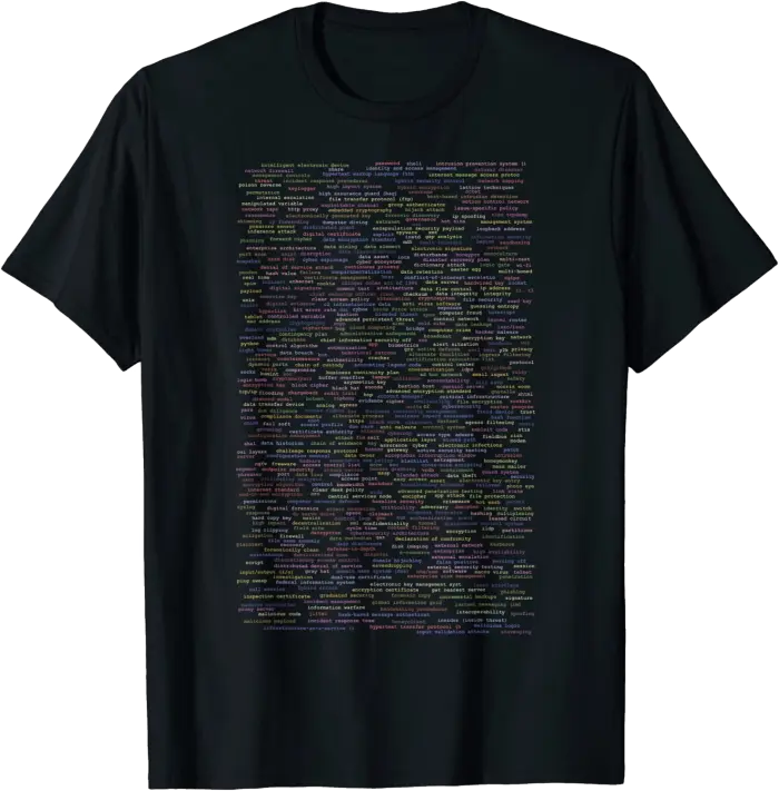 Computer and Cybersecurity Terms T-Shirt