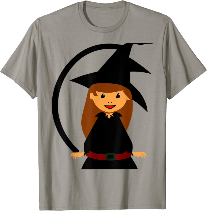 Cute Friendly Witch for Halloween T-Shirt