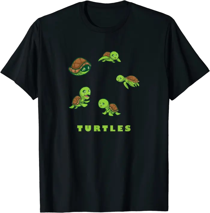 Cute Green Turtles T-Shirt
