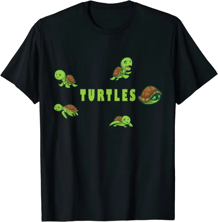 Cute Green Turtles T-Shirt