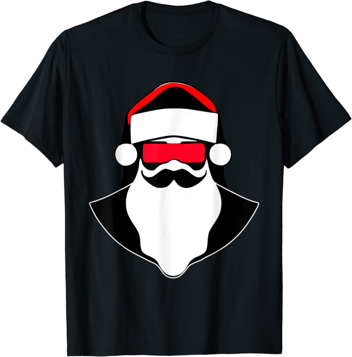 Cyberpunk Santa Claus T-Shirt