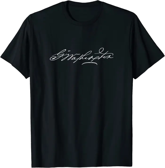 George Washington's Signature T-Shirt