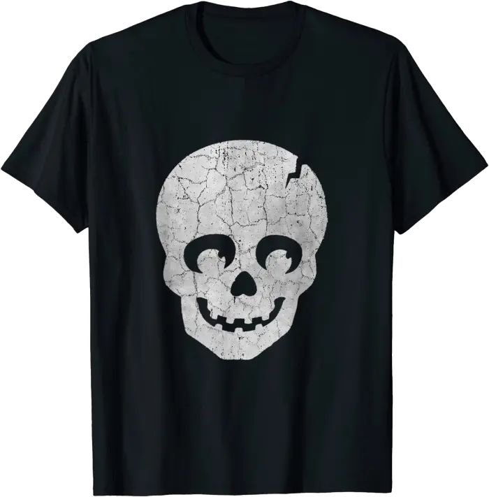 Happy Skull for Halloween and Trick or Treating T-Shirt