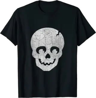 Happy Skull for Halloween and Trick or Treating T-Shirt