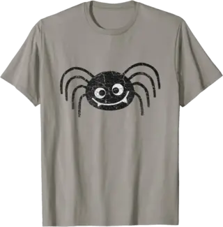 Happy Spider for Halloween and Trick or Treating T-Shirt