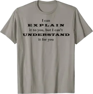 I Can Explain It To You Engineer Scientist T-Shirt