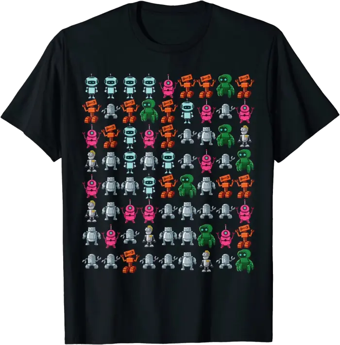 Many Robots T-Shirt