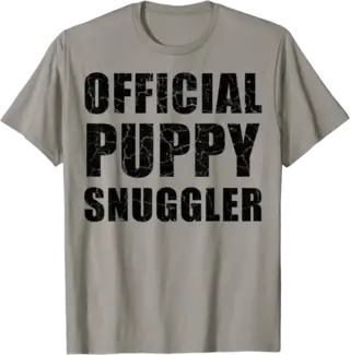 Official Puppy Snuggler T-Shirt