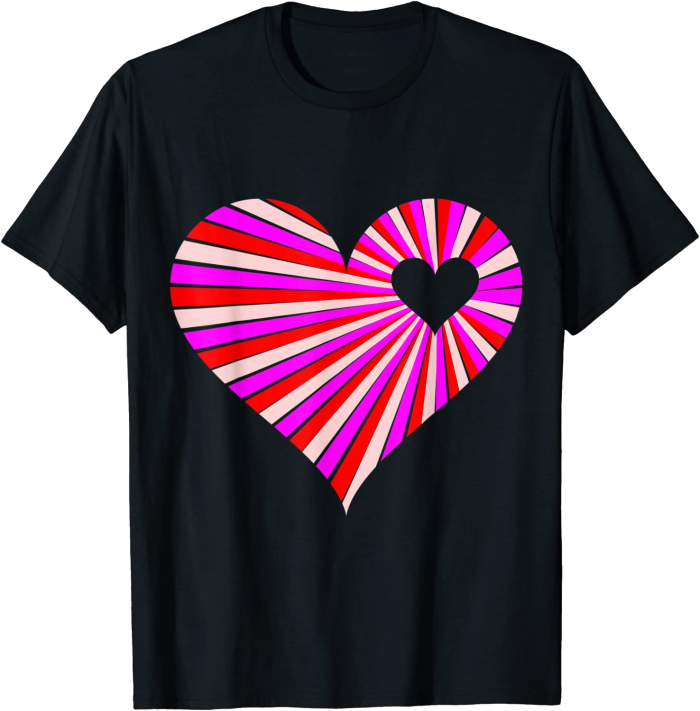 Radiating Heart T-Shirt