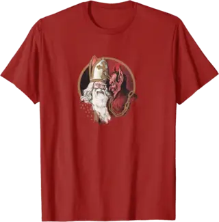 St. Nicholas and Krampus T-Shirt