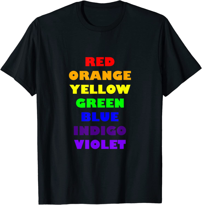 Words of the Rainbow T-Shirt